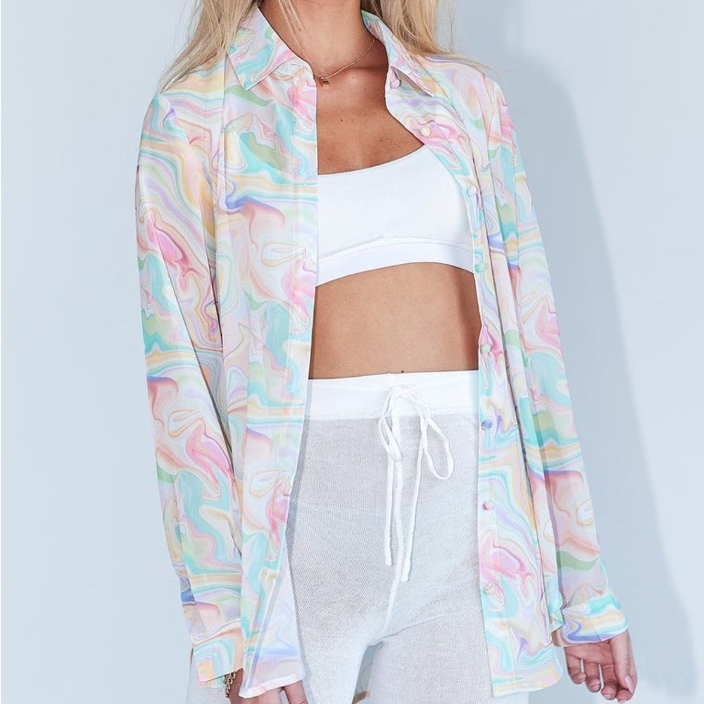 PRINCESS POLLY CORDAE SHIRT MULTI